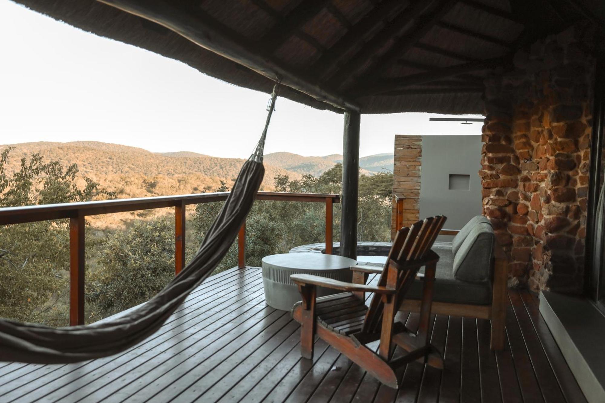 豹山野外旅行小屋 Manyoni Private Game Reserve 外观 照片