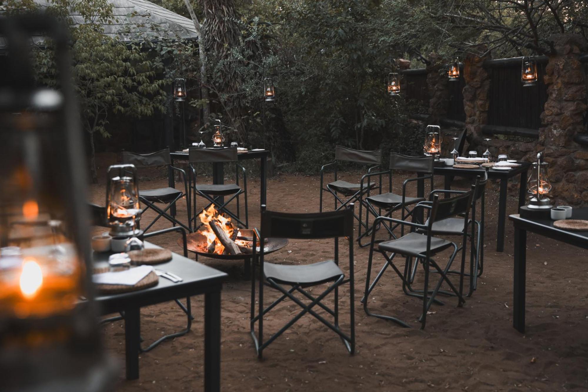 豹山野外旅行小屋 Manyoni Private Game Reserve 外观 照片