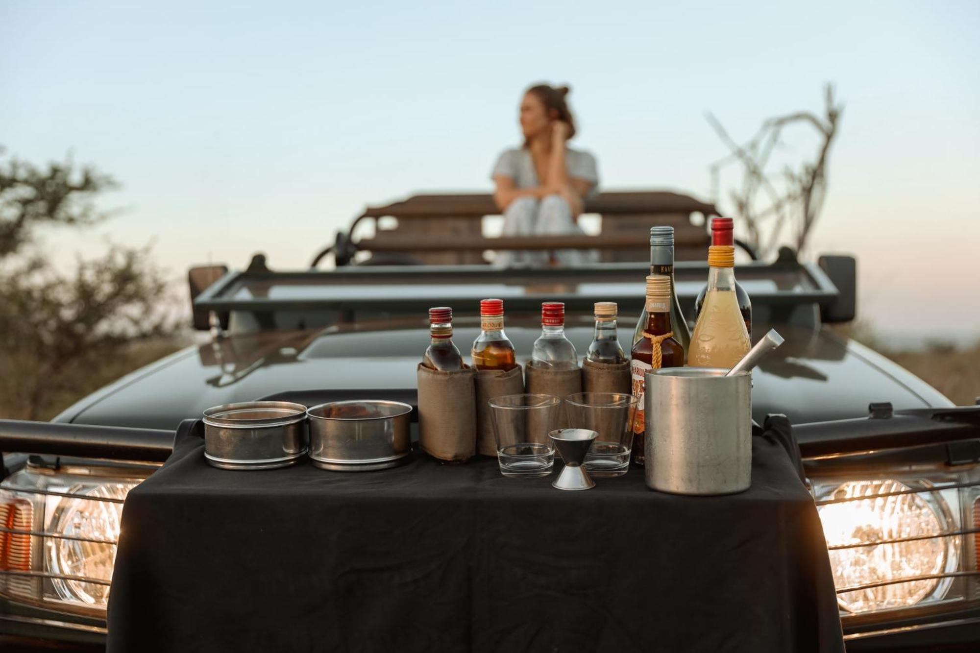 豹山野外旅行小屋 Manyoni Private Game Reserve 外观 照片