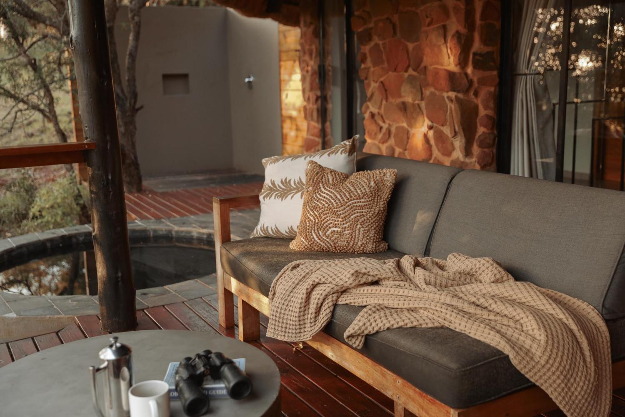 豹山野外旅行小屋 Manyoni Private Game Reserve 外观 照片