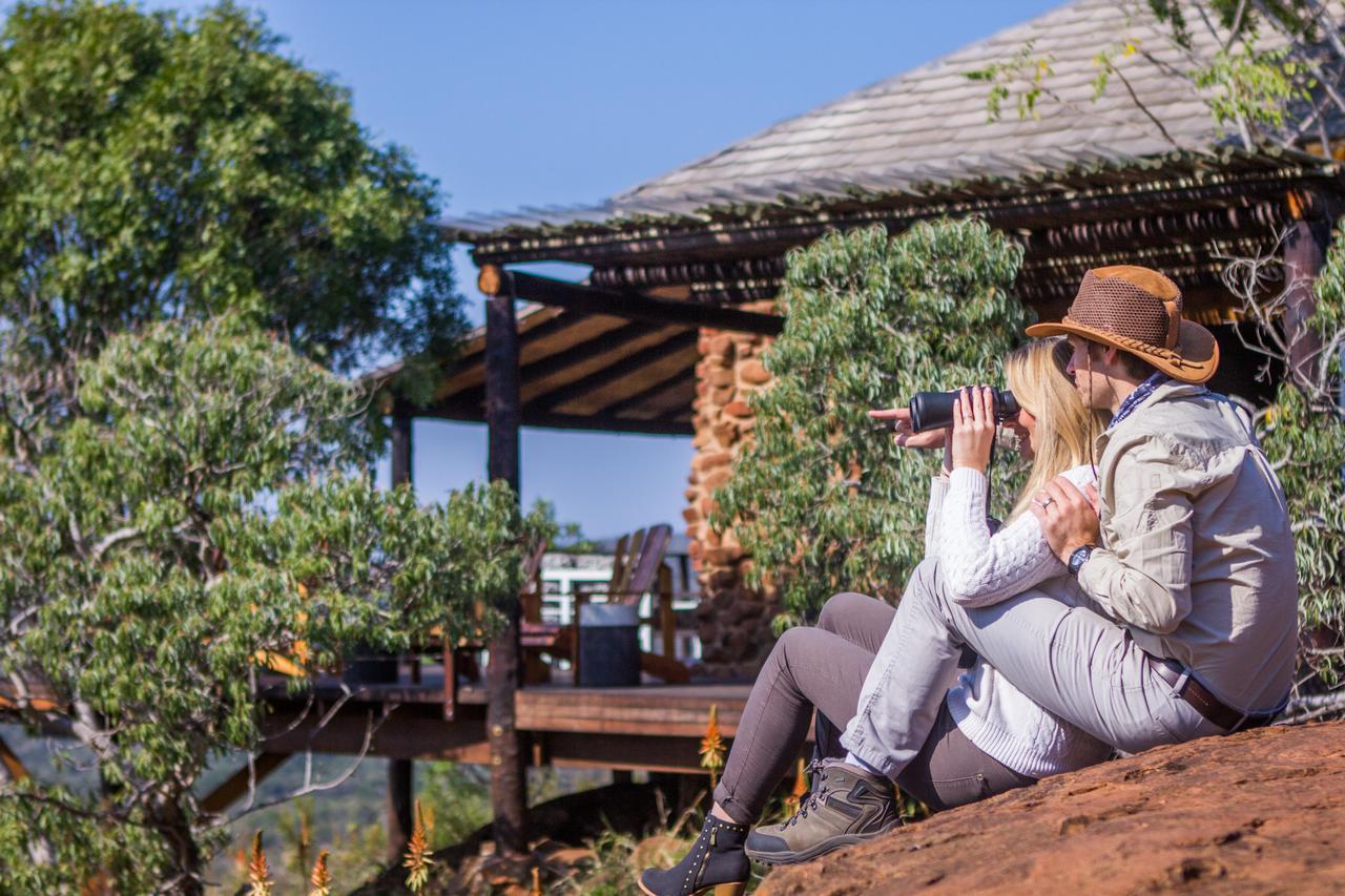 豹山野外旅行小屋 Manyoni Private Game Reserve 外观 照片