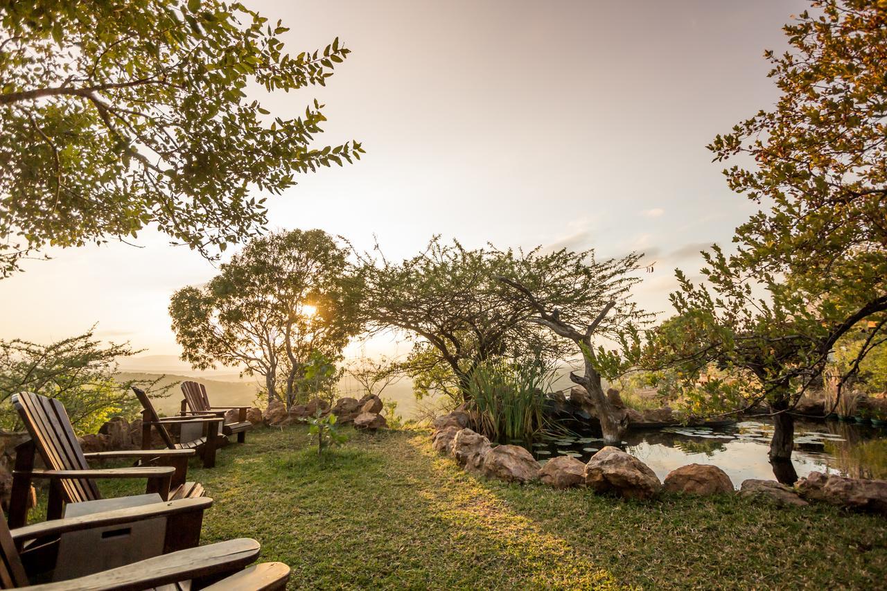 豹山野外旅行小屋 Manyoni Private Game Reserve 外观 照片