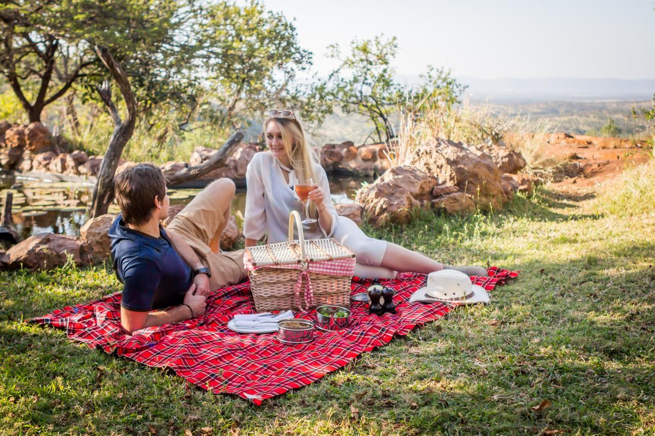 豹山野外旅行小屋 Manyoni Private Game Reserve 外观 照片